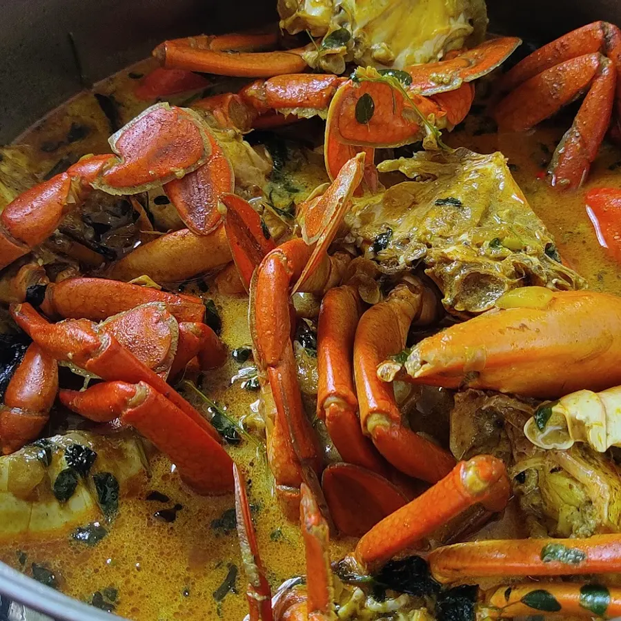 A Sri Lankan crab curry